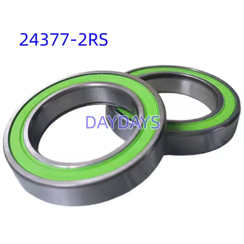 2pcs 24377-2RS01 MR2437 6805 2RS MR24377LLU 24377 Bike axial bearing with groove in inner ring FSA M