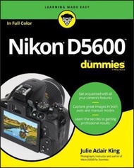 Nikon D5600 For Dummies by Julie Adair King (US edition, paperback)