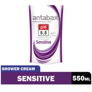 Antabax Antibacterial Shower Cream Refill Pack (550ml) / Pek Isi Semula Krim Mandi