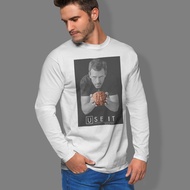 KATUN Use It House MD Long Sleeve T-Shirt Casual Tshirt Cotton Material Unisex T-Shirt