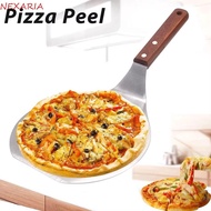 NEXARIA‌ Pizza Paddle, Portable Non Stick Pizza Shovel, Move Shovel Ergonomic Stainless Steel Sturdy