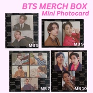 [ONHAND] BTS MERCH BOX 5 7 9 10 PHOTOCARD PC Namjoon Jin Yoongi Hobi Taehyung Jungkook