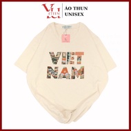UNISEX T-SHIRT IN VIETNAM VIET NAM HOT TREND UNIQUE (All sizes M-L-XL-XXL bigsize) baju perempuan t 
