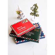 [MIN 5 pcs] christmas letter box christmas box for cookies, nastar, mochi mini cake