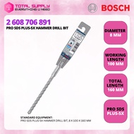 PRO SDS plus-5X Hammer Drill Bit For rotary hammers 8 X 100 X 160MM 2608706891