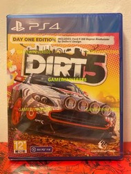全新 PS4遊戲 DIRT5 塵土飛揚5 大地長征5 拉力賽 DiRT 5 港版英文版 （免費升級PS5版本）