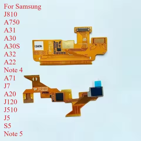 5pcs LCD Touch Screen Image Flex Cable For Samsung Galaxy A30 A31 A30S A32 A22 J7 J810 A750 Note 4 A