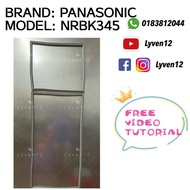 [PANASONIC-NRBK345] REFRIGERATOR DOOR GASKET/GETAH PINTU PETI SEJUK/可定制多种型号冰箱门密封条门胶条