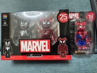 Bearbrick 100% Marvel 一番賞 Spider-Man Venom Carage