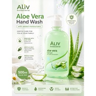 ALIV Antibacterial Alor Vera Hand Wash 500ML / ALIV Pencuci Tangan Antibakteria Aloe Vera 500ML