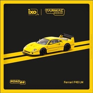 TARMAC WORKS T64R-075-YL Ferrari F40 LM Yellow