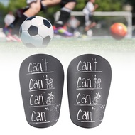Baoblaze อุปกรณ์ฟุตบอลป้องกันหน้าแข้งกันกระแทกน้ำหนักเบาสนับหน้าแข้งฟุตบอลสนับแข้งฟุตบอล2ชิ้นสำหรับเกมฟุตบอล