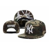 หมวก หมวกแก๊ป Snapback Cap NY ลายพราง