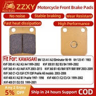 1 Pair Motorcycle Front Brake Pad For KAWASAKI KVF 360 C1-C3/C6F 03-13 KVF 400 D1/D2/D3 99-01 KVF 40