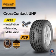 Continental CrossContact UHP R19 235/55 E LR (with installation)