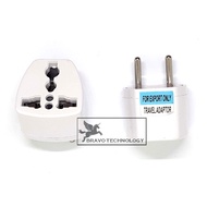 Over Plug Head Plug 3 Pin Connection Three Pin Plug 3 to 2