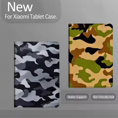 Camouflage style pattern Tablet Case For Xiaomi Redmi Mi Pad 4 5 6 7 8 K SE Mini Pro Plus Max 10.1 1