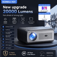 【Konka】 H31 4K Projector 1200 ANSILumens Ultra Bright Projector For Daytimeuse 1200ANSI High Brightn