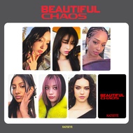 การ์ดสะสมการ์ดเก็บข้อมูล KATSEYE KPOP การ์ด LOMO 6ชิ้น/เซ็ต