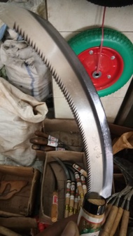 ARIT PADI BERGERIGI BAHAN BAJA SUPER TAJAM