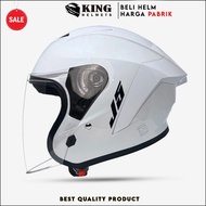 King Helmet 279 - J5 Helmet | SNI Clear Visor Glass | Premium Helmets for Adult Men and Women