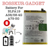 Compatible For A38 / A58 4g / A79 5g / A3 pro blpa77 BATTERY BATERI OPPO A79 5g BLP A19 5000 mAh LON