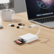 IOS OTG to SD TF Card Reader: Multifunctional Highspeed Memory Transfer for Apple iPhone