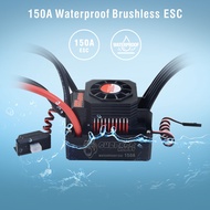 surpass hobby kk waterproof 60A 80A 120A 150A brushless ESC senseless brushless speed controller for 1/14 1/12 1/10 1/8 rc car wltoys 144001 124019 brushless esc upgrade