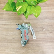 Heo Fando 4 Pis Xám + Pát xe Sirius đĩa 260267mm ( Tặng kèm 2 ốc trụ Salaya siêu sáng) pad màu trắng