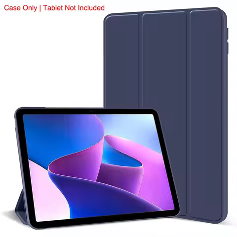 For Lenovo Tab M10 Plus (3rd Gen) 10.6'' 2022 TB-128FU TB-125FU Tri-fold Flip Case Magnetic Stand PU