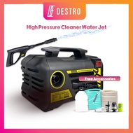Destro 3000W High Pressure Cleaner Water Jek Spray Bubble Foam Cleaner Mesin Cuci Kereta Car Wash Machine