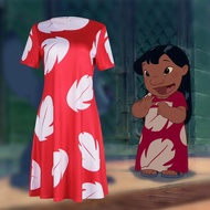 FX Lilo & Stitch Cos Clothes Stitch Lilo Cosplay Costume Dress