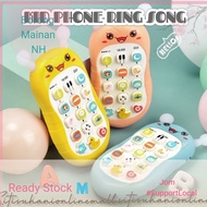 Phone kanak-Kanak Baby chews gum baby simulation mobile phone, preschool music toy, early education