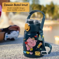 Zhejiang Children's Insulation Water Bottle with Straw 900 ML - DJ-689