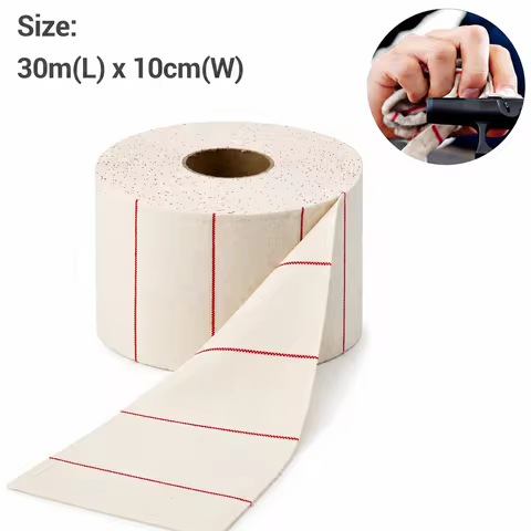 30M Gun Cleaning Cloth Roll 10cm Wide Cotton Cleaning Patch Reusable DIY Gun Maintenance Wiping Clot