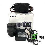 ☆ Canon 佳能 Black EOS M100 Digital Camera Kit 黑色EOS M100 數碼相機套裝 100%真品