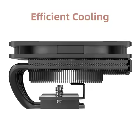 TEUCER TE-67 CPU Cooler 67mm Low Profile ITX ATX Case Air Cooling Radiator for AM5 AM4 LGA1700 1200 