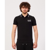 Polo SHIRT EMPORIO ARMANI EA7 BLACK ORIGINAL AUTHENTIC