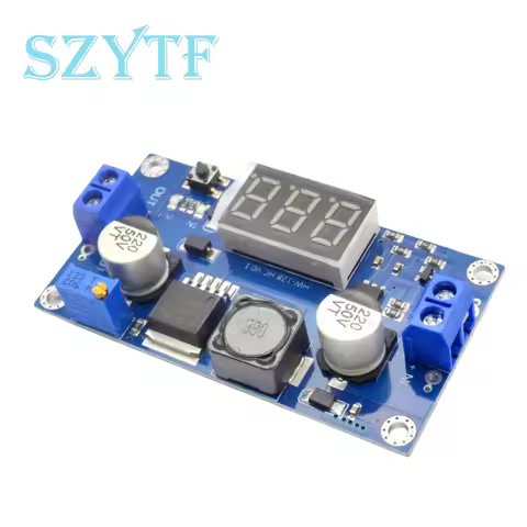 XL6009 DC-DC Boost Step Up Module Converter Digital Voltmeter Display Voltage Meter 4A Output 4.5-32