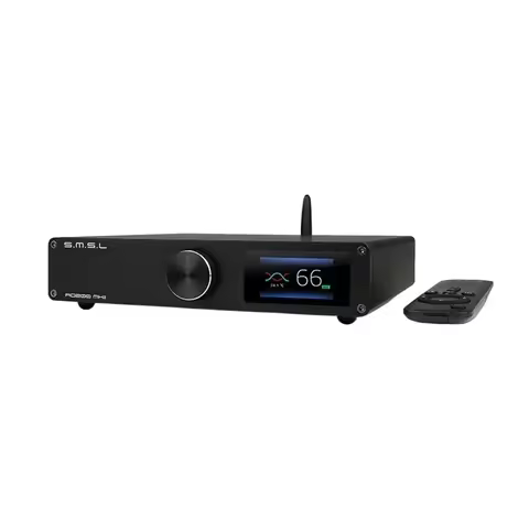 SMSL AO200 MKII HIFI Digital AMP MA5332MS Chip High Power Stereo Amplifier XLR/RCA/USB/Bluetooth 5.0