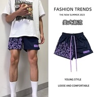 2024 Shorts Men's Loose Mid-Length Pants Cropped Pants-Time Bookstore