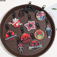 INKSCRIBE​ Stranger Things Merchandise Pendant, Cute Movie Peripheral El Mike Dustin Steve Keychain,