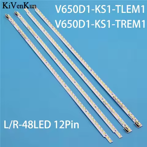 Kits New TV's LED Lamp Bars V650D1-KS1-TLEM1/TREM1 backlight strip V650D1-KS2-TLEM1/TREM1 6202B0004P