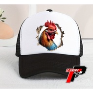 3D Male Chicken Baseball Cap