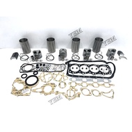 4FG1 Engine Overhaul Rebuild Kit With Gasket Set Engine Valves Main Connrod Bearing For Isuzu Diesel