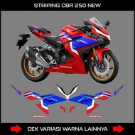 STRIPING CBR250RR EDISI TRICOLOR / STIKER DECAL SEMI FULL BODY MOTOR HONDA CBR 250RR NEW