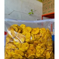 Keripik pisang bulat aroma buah nangka 1 kg