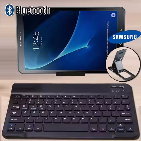 Wireless Bluetooth Keyboard for Samsung Galaxy Tab S 10.5"/Tab S2 9.7"/Tab S3 9.7"/Tab S4 10.5"/Tab 