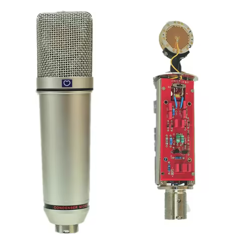DIY U87AI 48V condenser microphone for vocal instruments studio