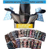 PALING LARIS DI SARUNG TANGAN MOTOR WANITA MOTIF KEMBANG2 DAN KARAKTER/SATAMOO WANITA SARUNG TANGAN